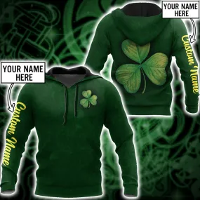 3D All Over Print Shamrock Patrick's Day Shirt, Customized 3D Shirt For Men Women, Shamrock Shirt