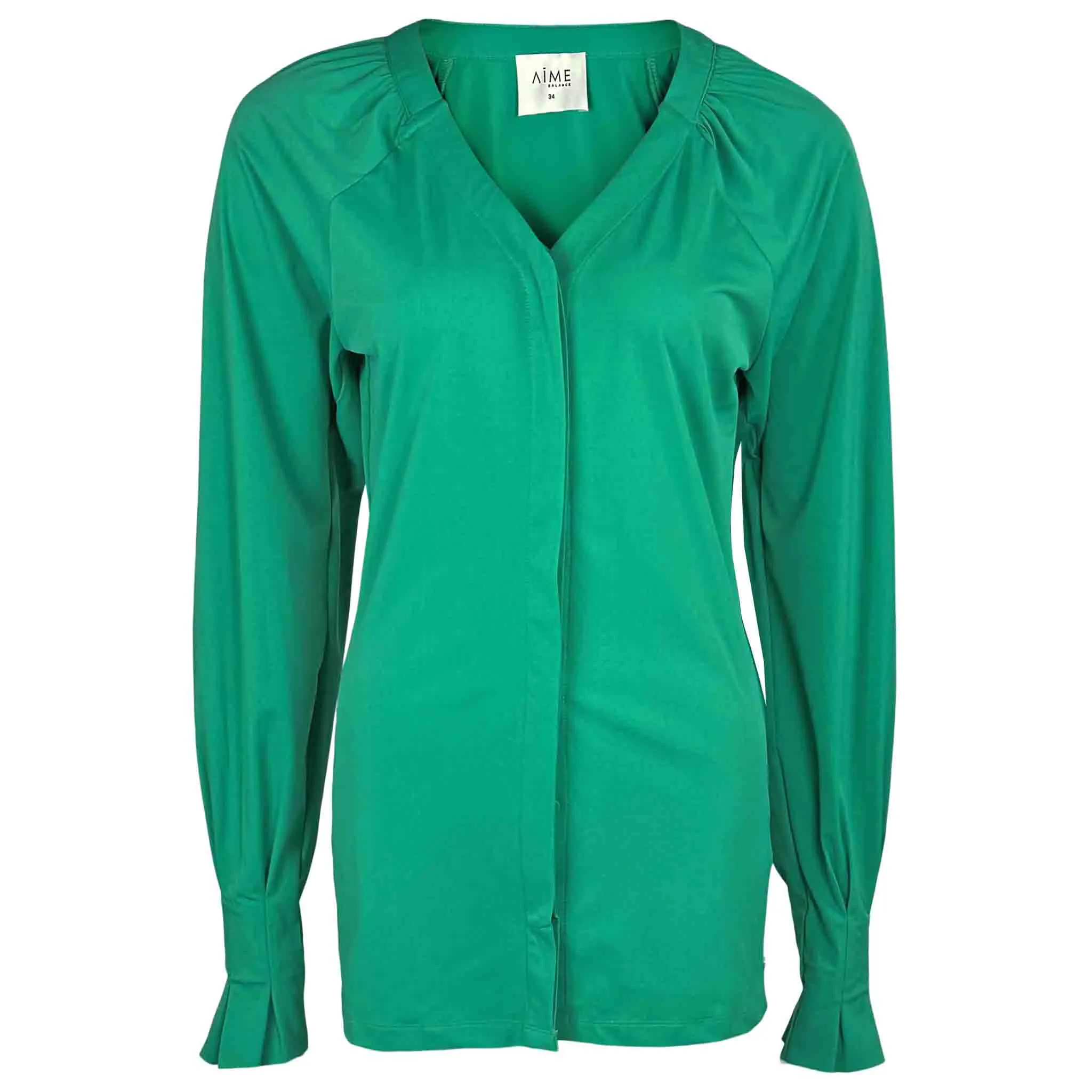 Aime Blouse Joyce Lucky Green