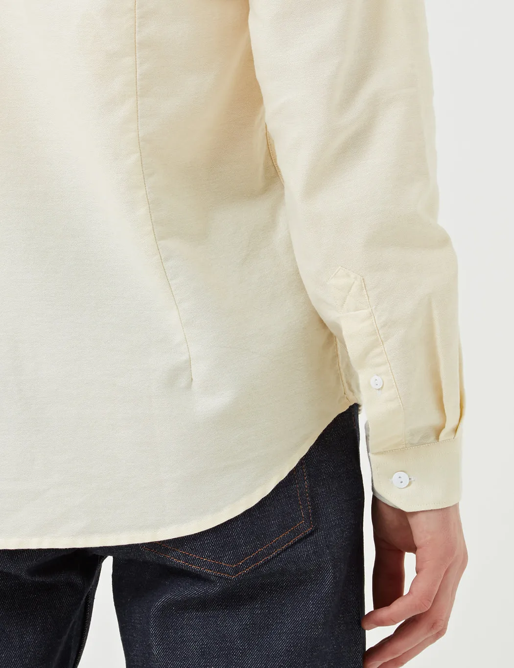 Barbour Grange Shirt - Lemon Yellow