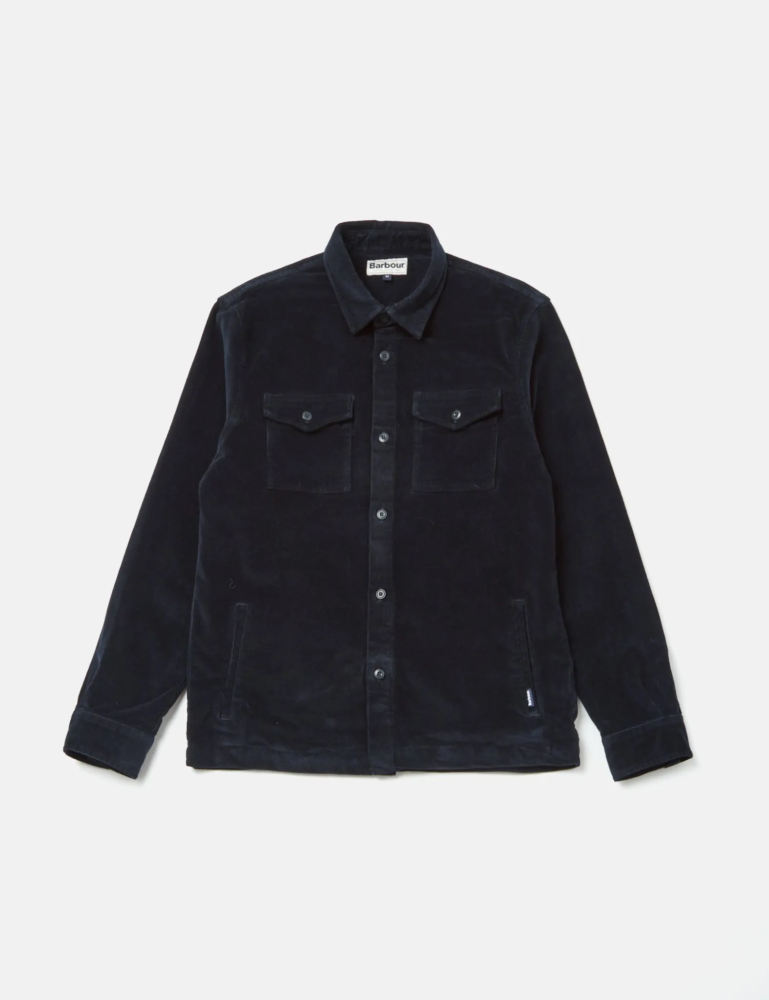 Barbour Shirt Jacket (Cord) - Navy Blue