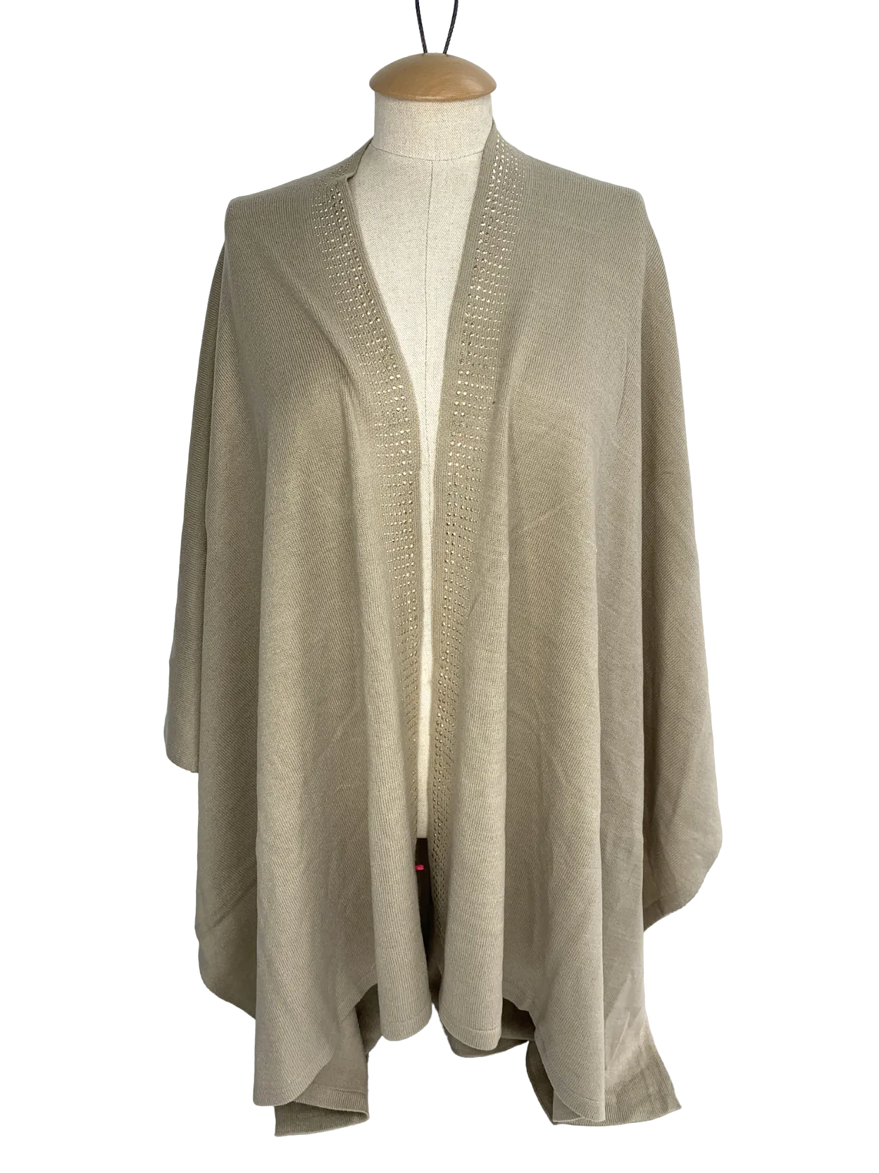 Bibi Bjoux Brown Misty Morning Wrap One Size