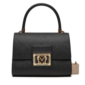 Borsa Donna a Mano LOVE MOSCHINO linea Casual Chic colore Nero