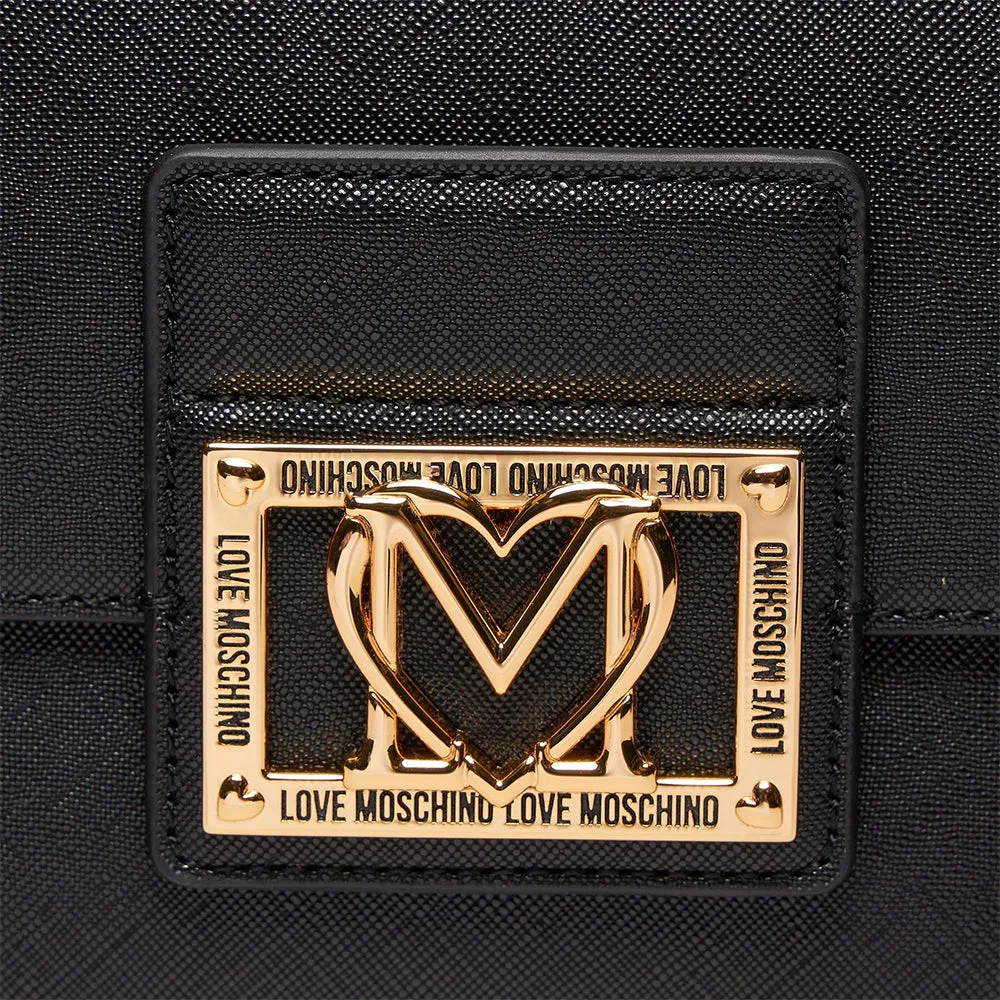 Borsa Donna a Mano LOVE MOSCHINO linea Casual Chic colore Nero