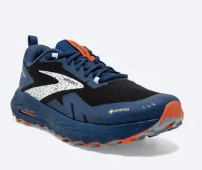 Brooks Cascadia 17 GTX - Black/Blue/Fire Cracker