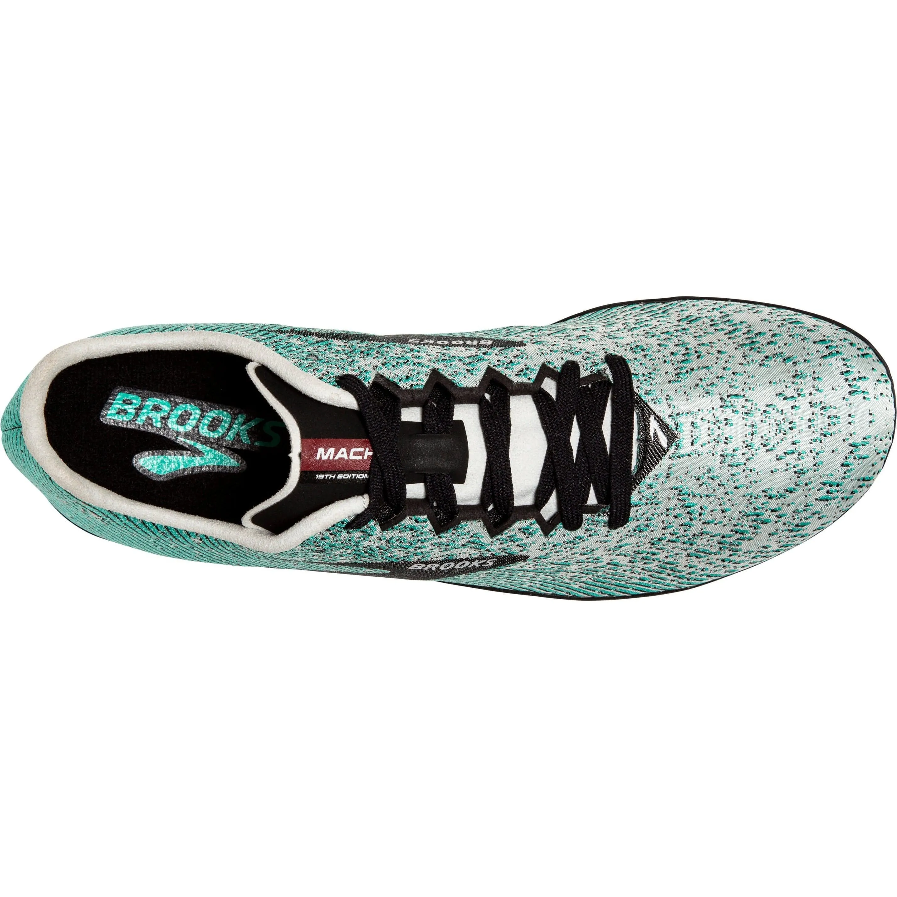 Brooks Mach 19 Spikeless Womens Cross Country Spikes - Green