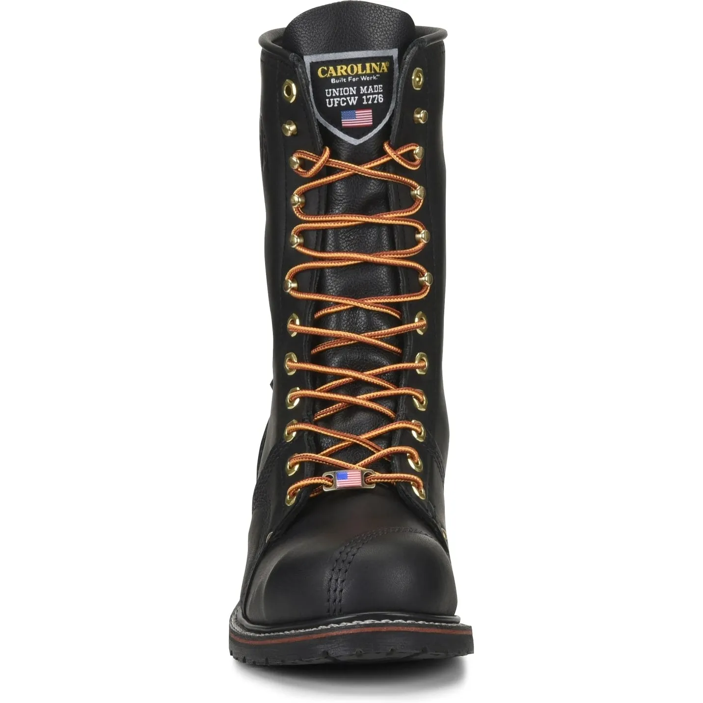 Carolina Men's Linesman 10 Steel Safety Toe USA Made Work Boot - Black - 1905