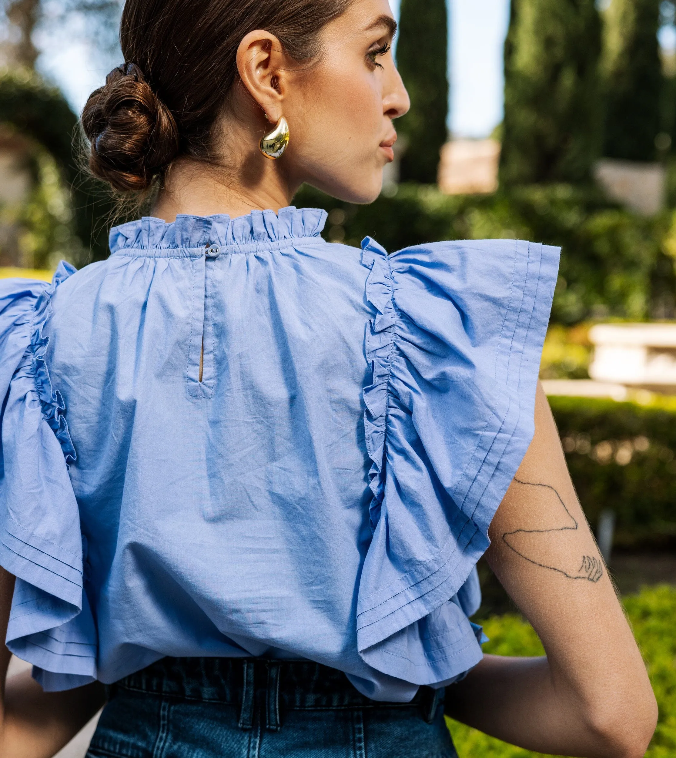 Cecily Blouse | Periwinkle