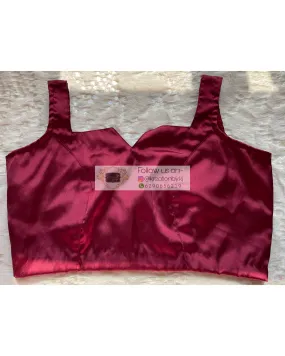 Celeste Cherry Wine Blouse