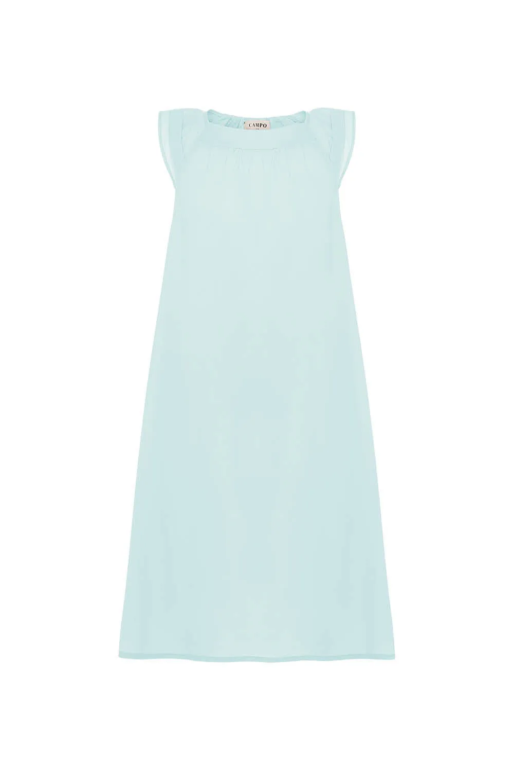 Chloe Nightgown Mini in Starlight Blue