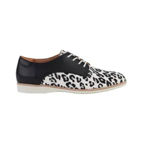 DERBY - SILVER LEOPARD/BLACK