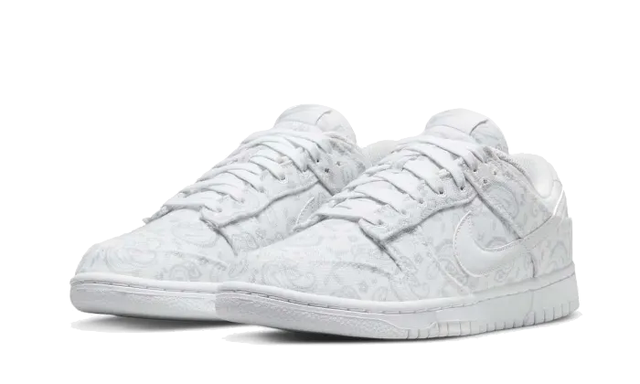 Dunk Low White Paisley