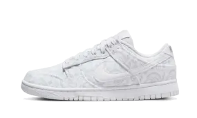 Dunk Low White Paisley