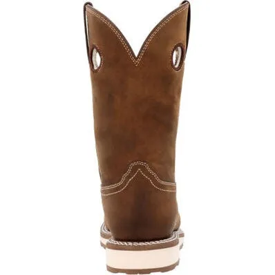 Durango Men's Maverick Wxp 11 ST Western Wedge Work Boot -Tan- DDB0451