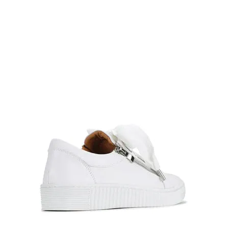 EOS Jovi White Leather Casual