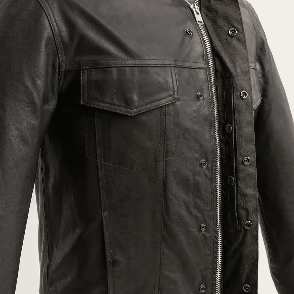 First Mfg Maduro - Men's Motorcycle Leather Shirt