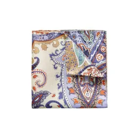 Floral/Paisley Print Pocket Square