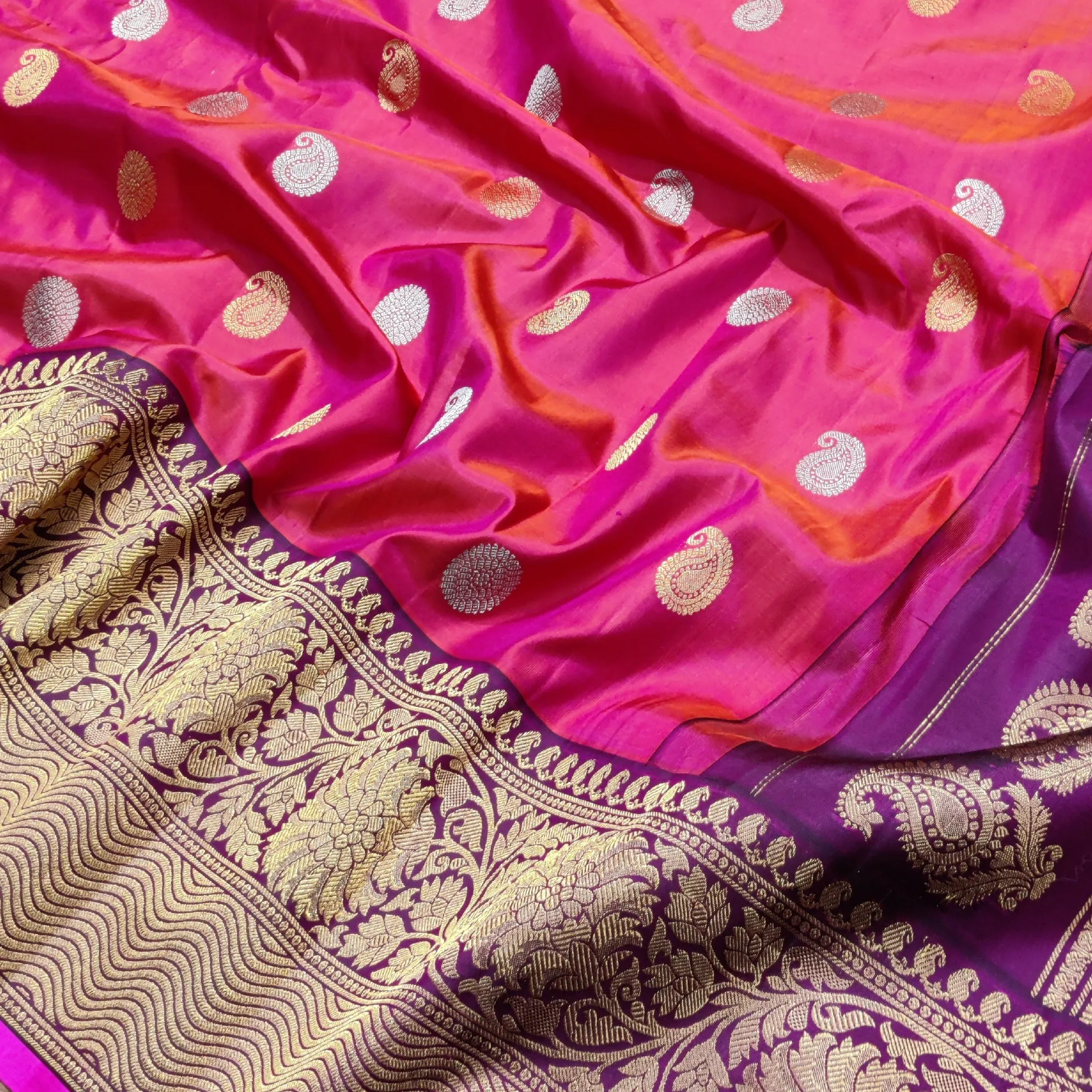 Gadwal Pure Paithani Saree - GPS65