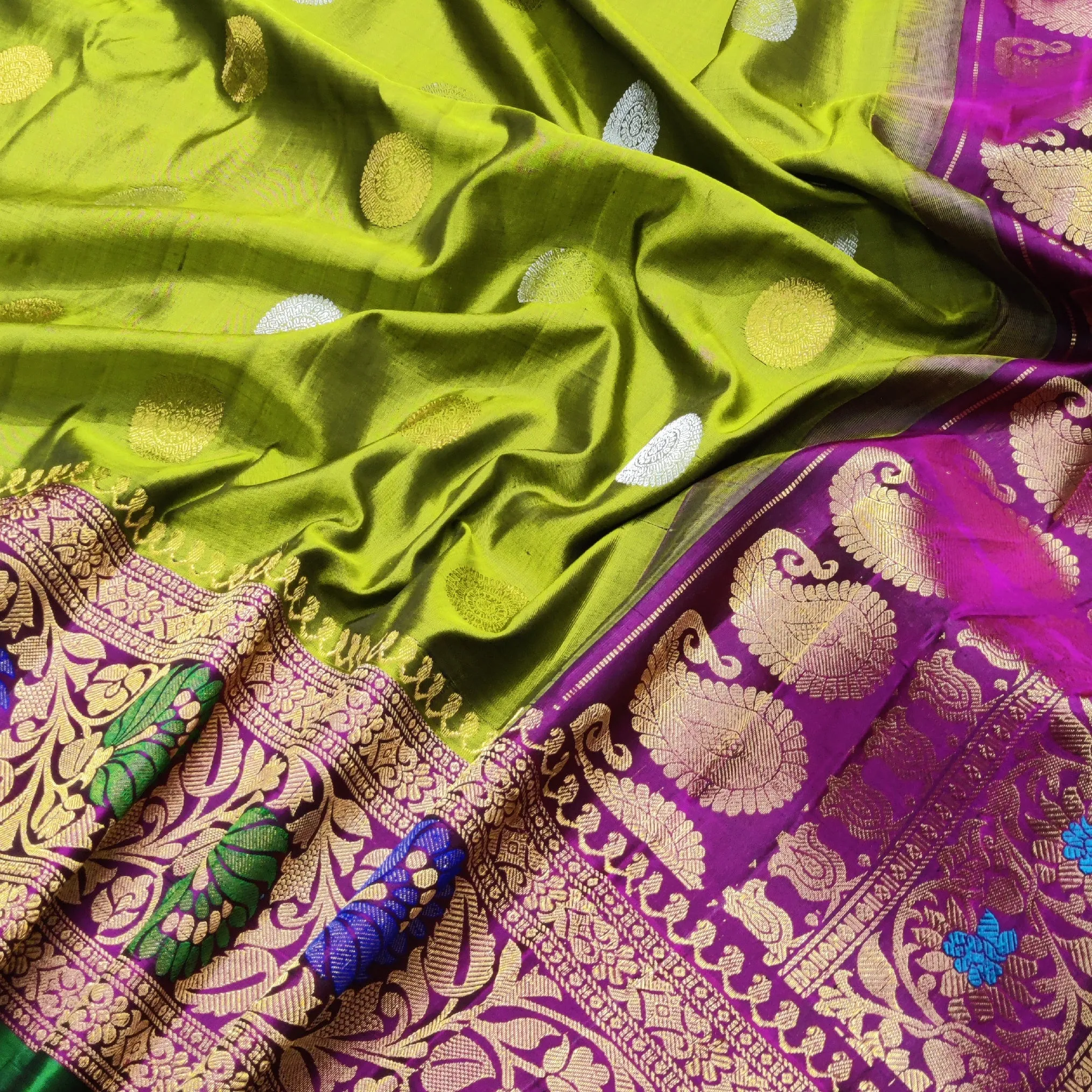 Gadwal Pure Paithani Saree - GPS75