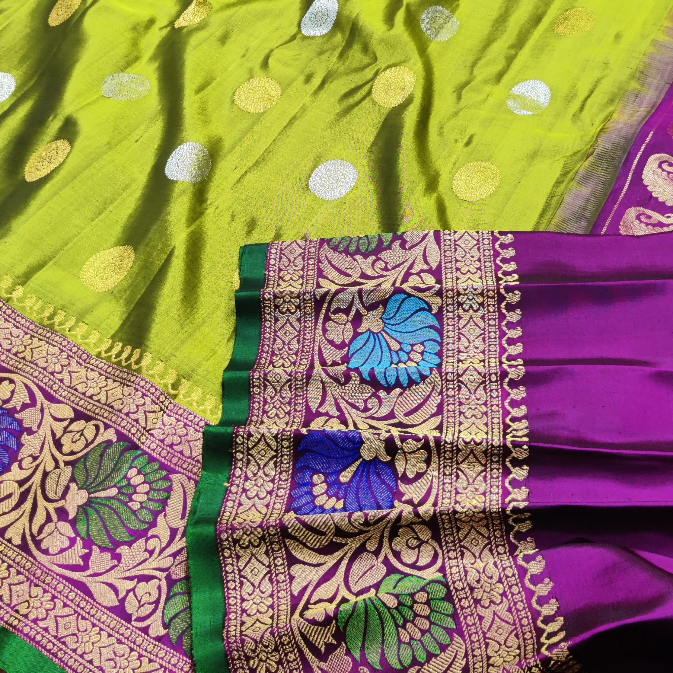 Gadwal Pure Paithani Saree - GPS75