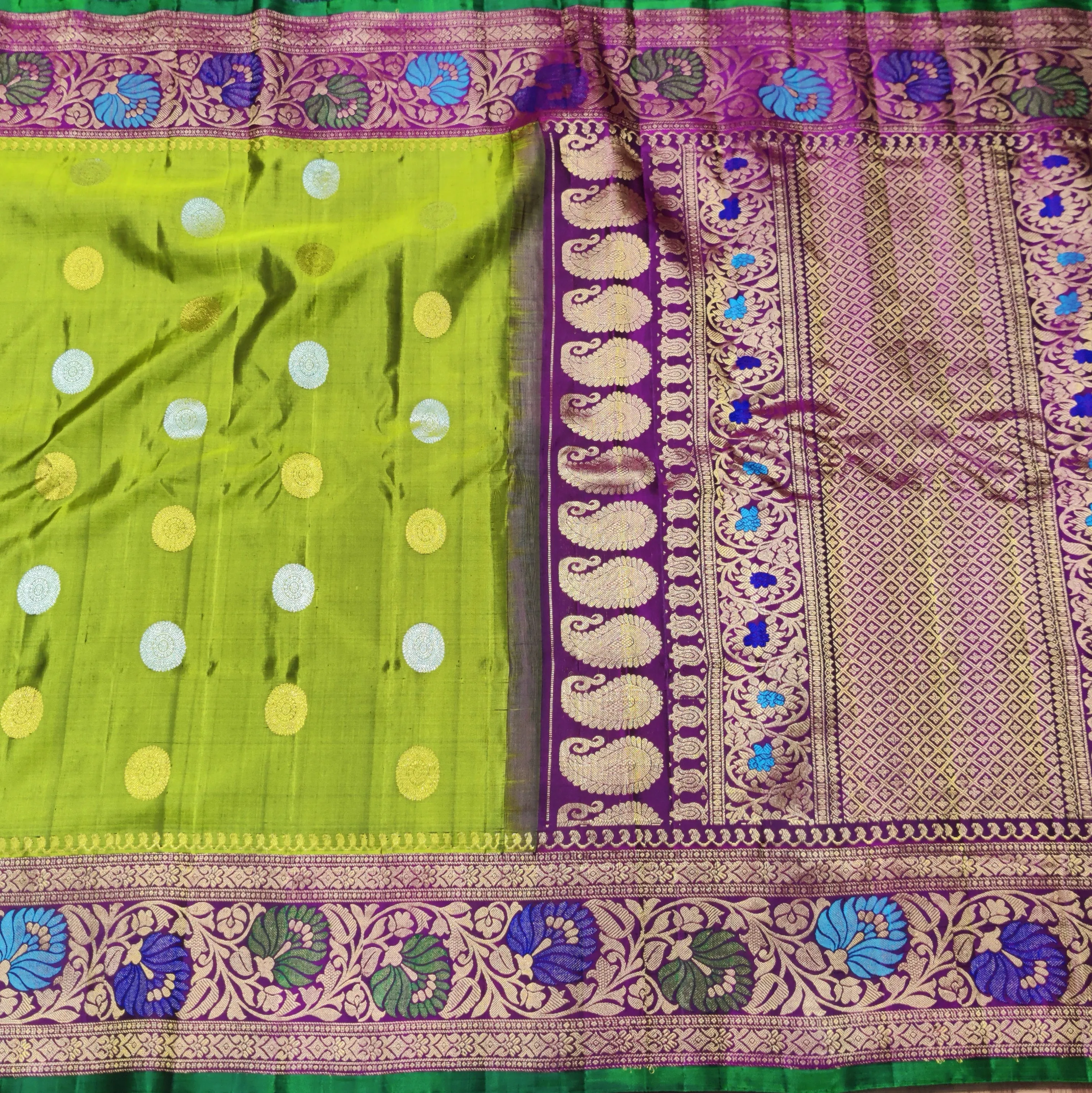 Gadwal Pure Paithani Saree - GPS75