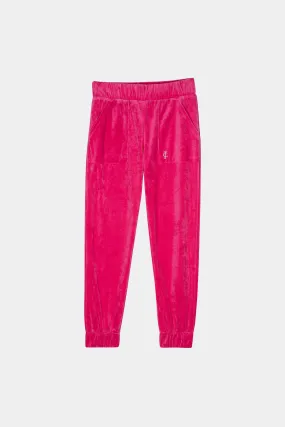 Girls Velour Joggers