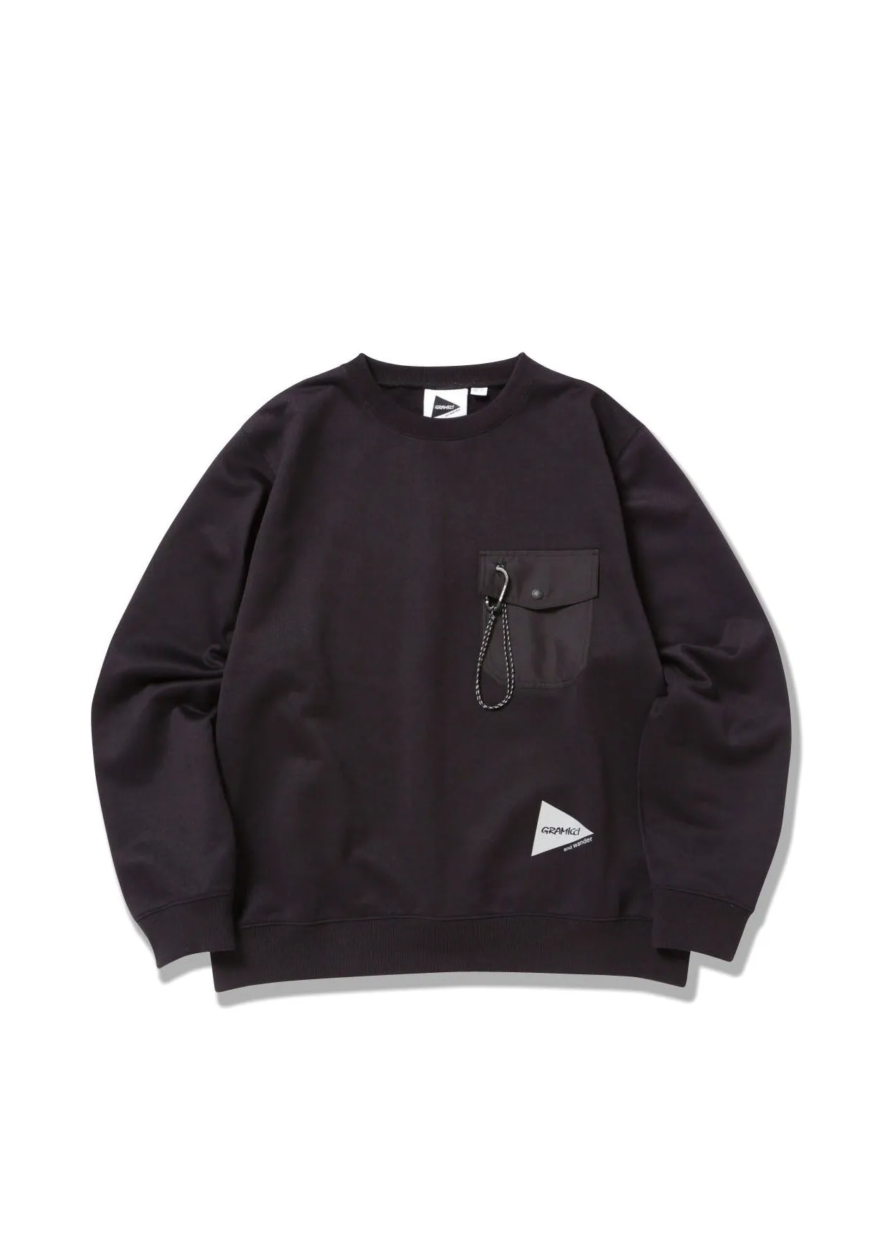 Gramicci x and wander Pocket Sweatshirt