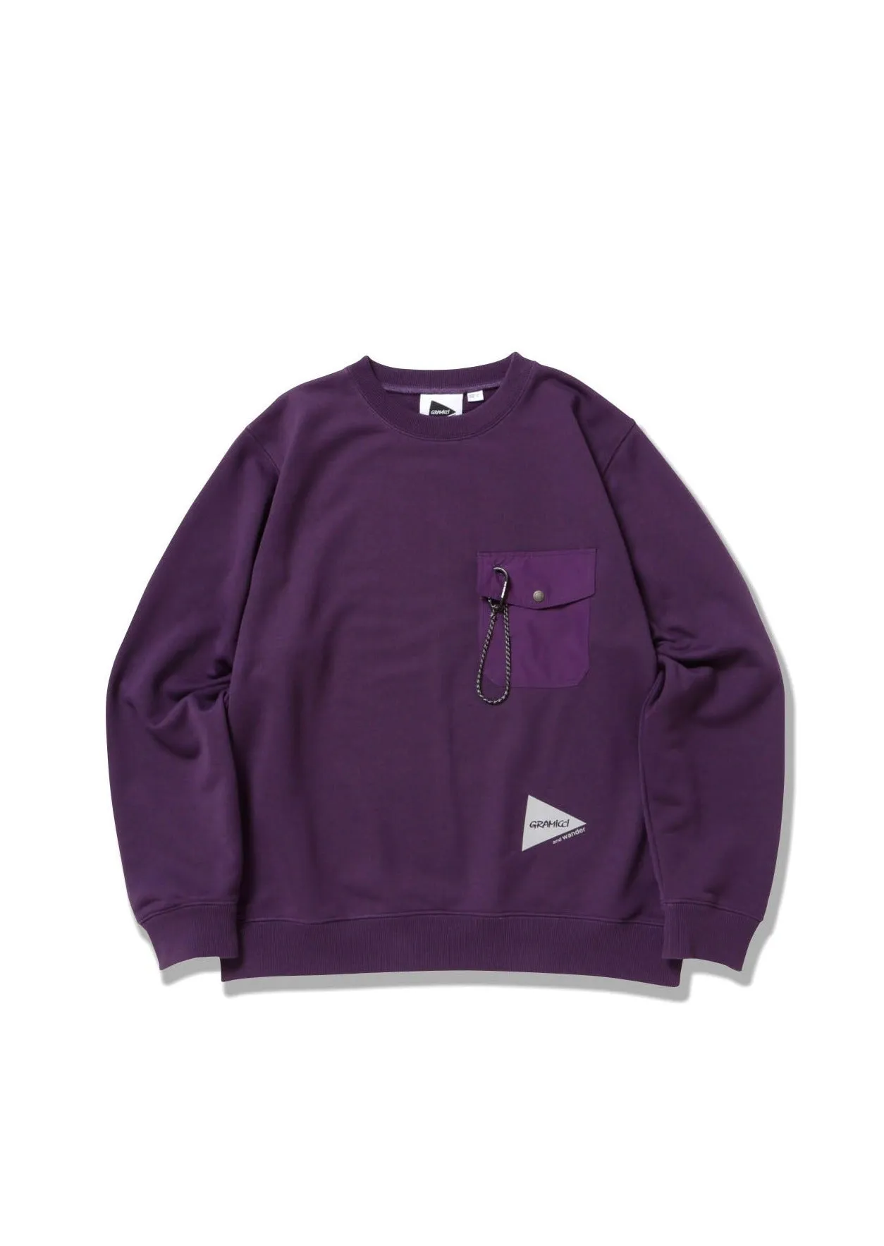 Gramicci x and wander Pocket Sweatshirt