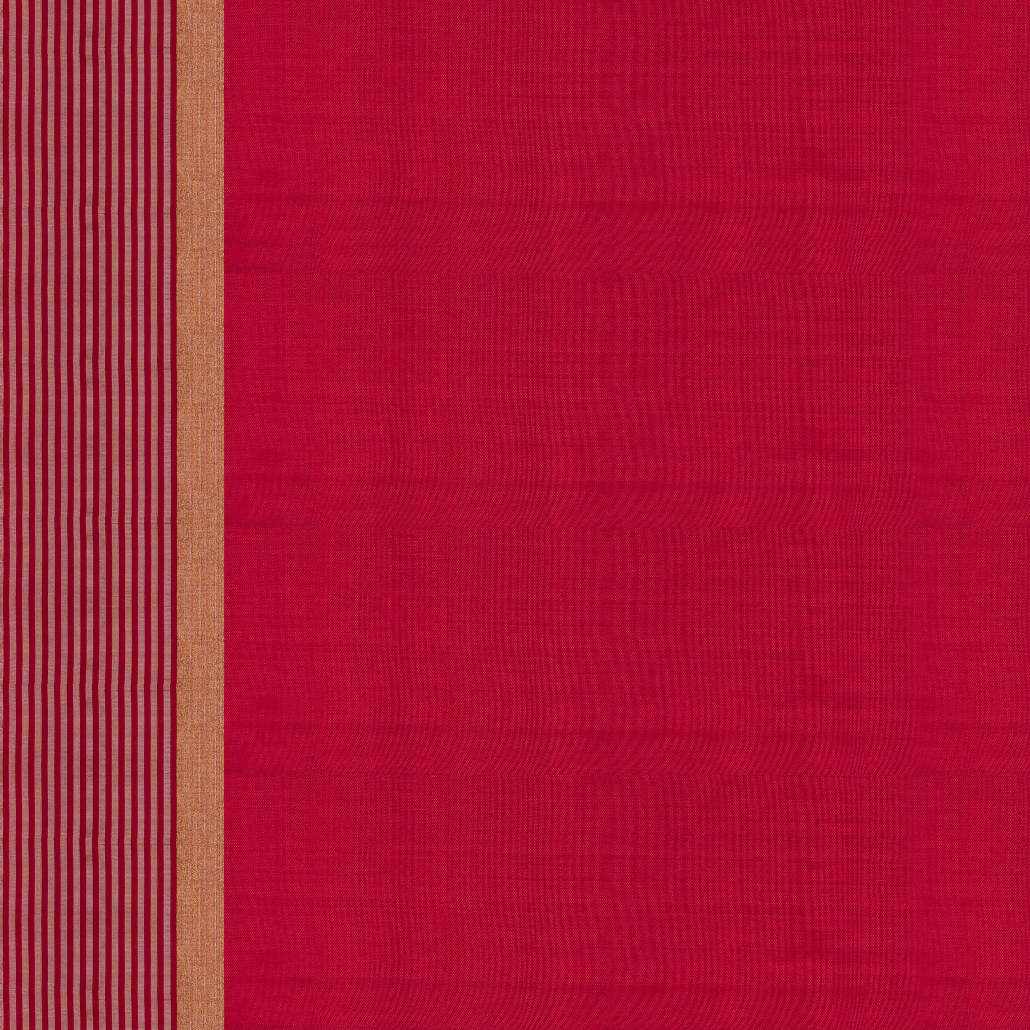 Handwoven Burgundy with Red and White Soft Silk Saree - 1987T009874DSC