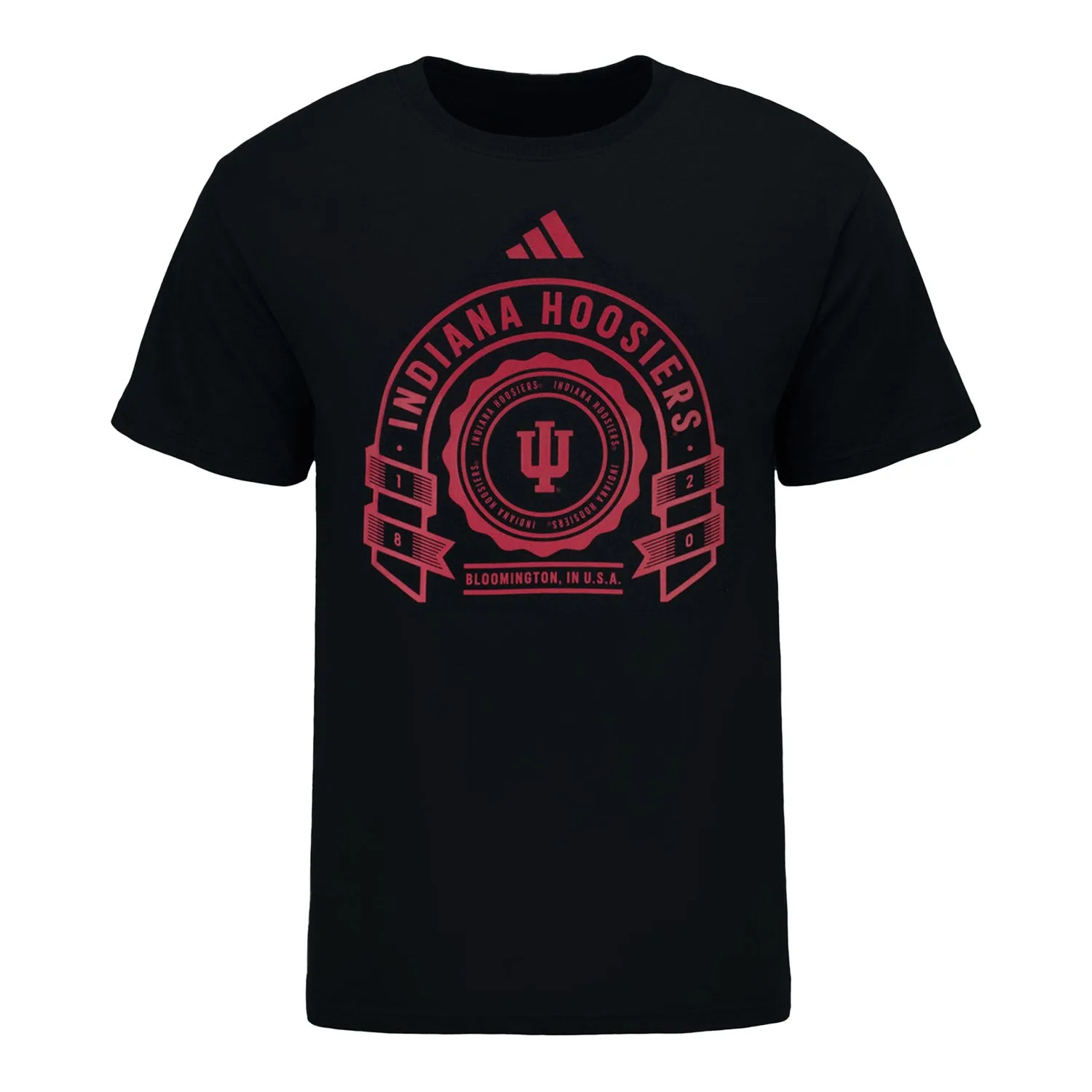 Indiana Hoosiers Adidas Vault Seal T-Shirt