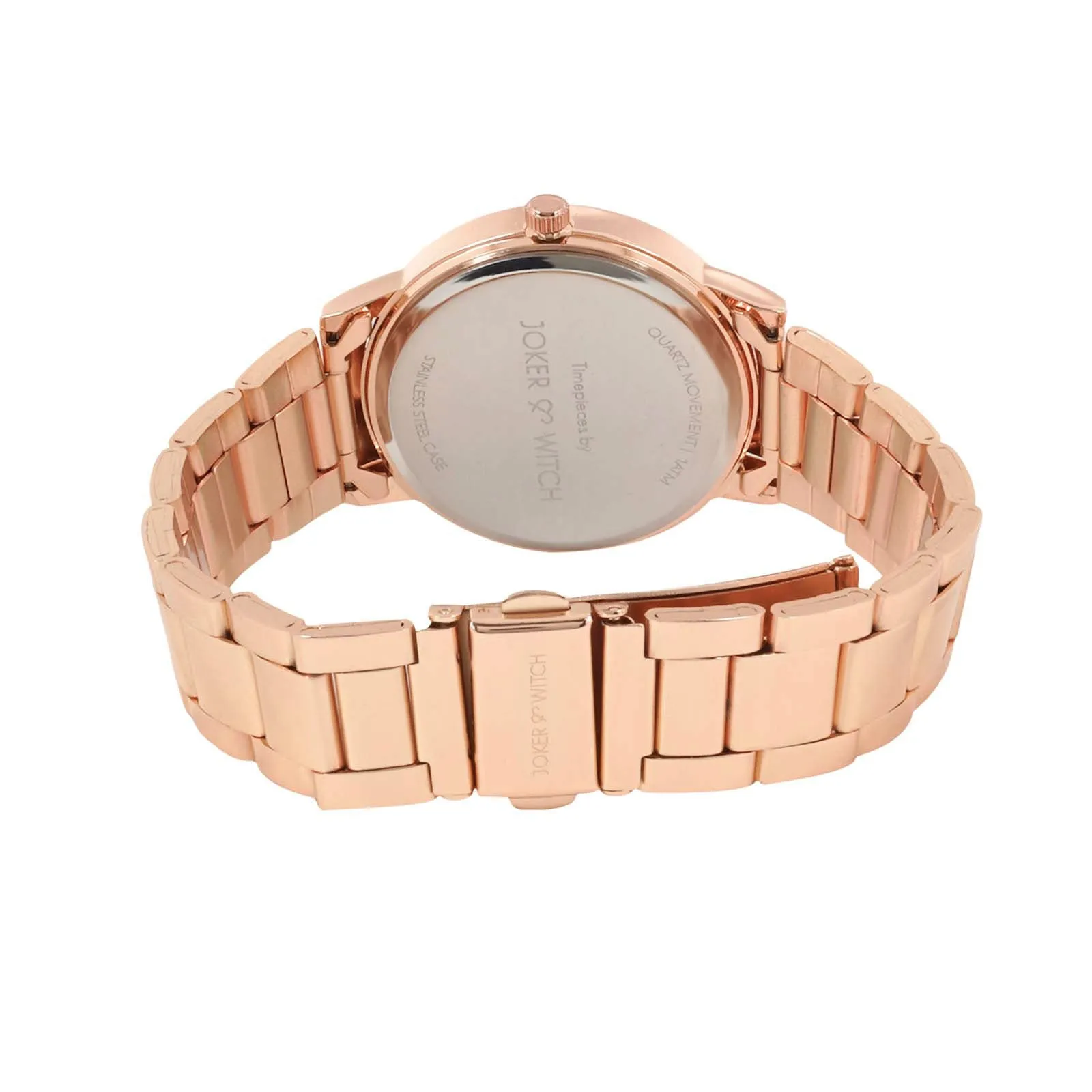 Iris Rosegold Watch Bracelet Stack