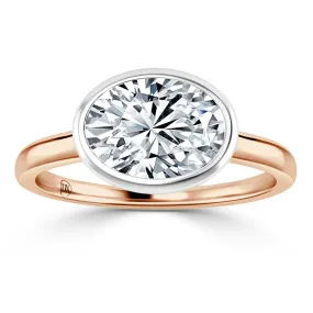 Isla - 18ct Rose Gold - Oval