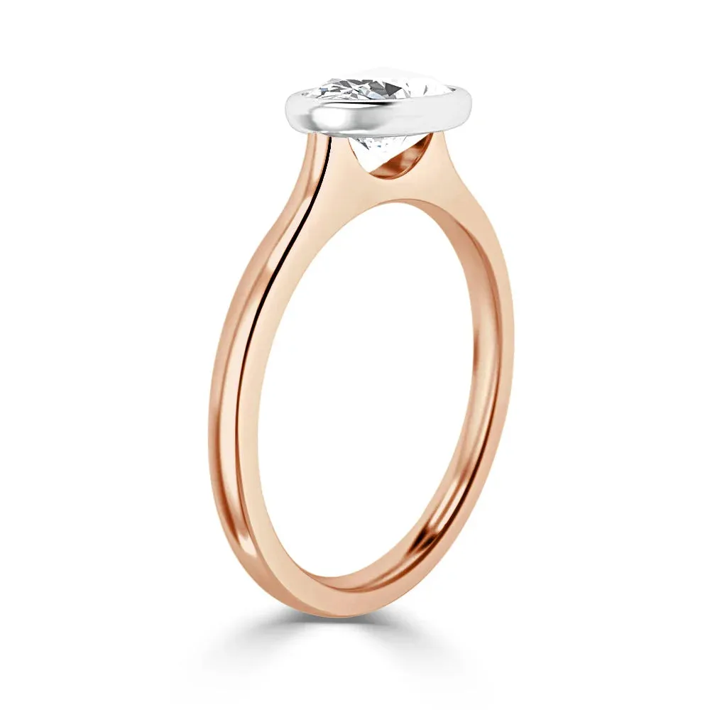 Isla - 18ct Rose Gold - Oval