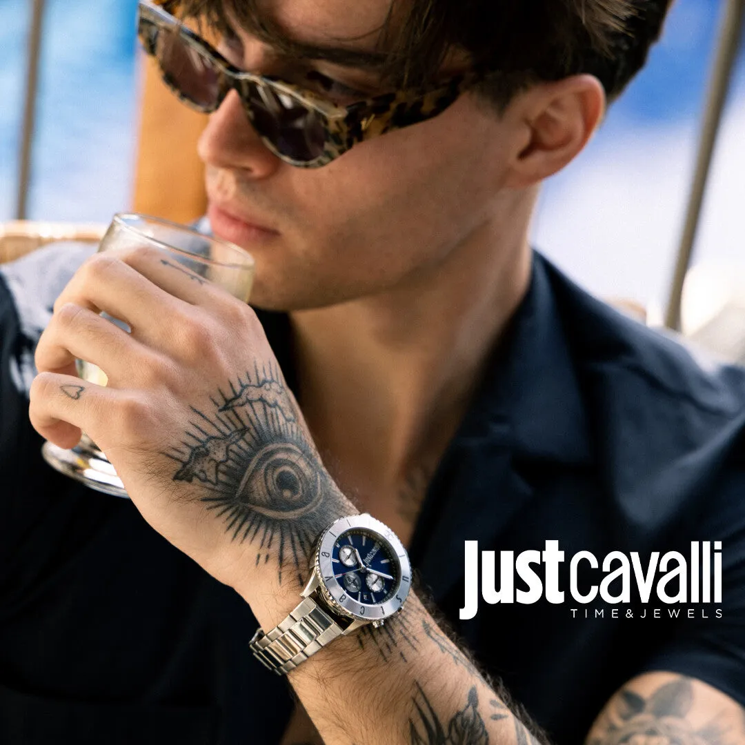 Just Cavalli Stainless Steel Chronograph Men's Watch JC1G155M0055