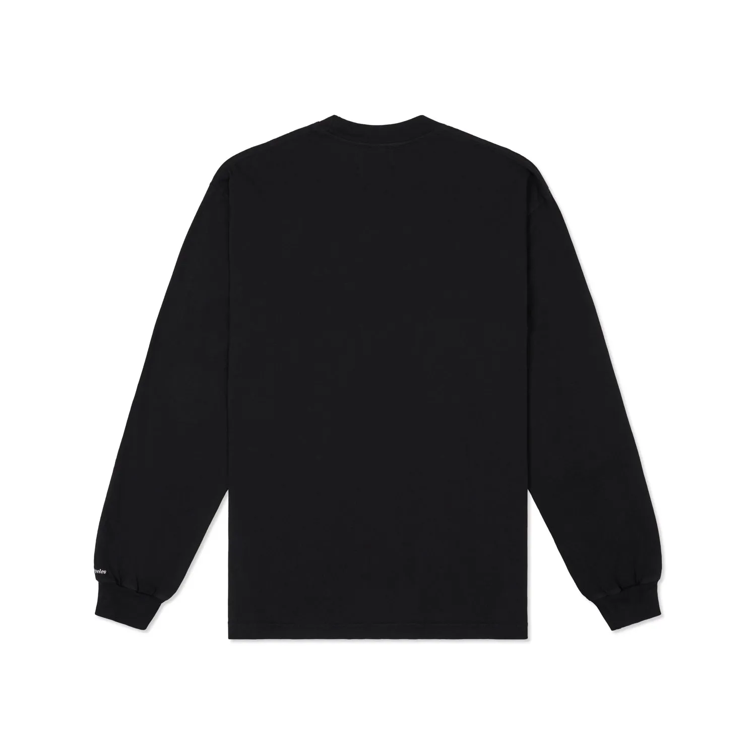 LA Long Sleeve T Shirt - Black Cream