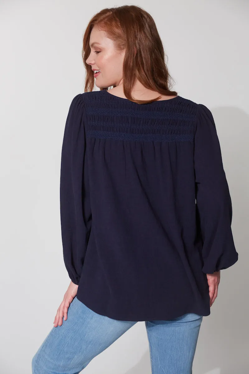 Lauder Blouse, Midnight