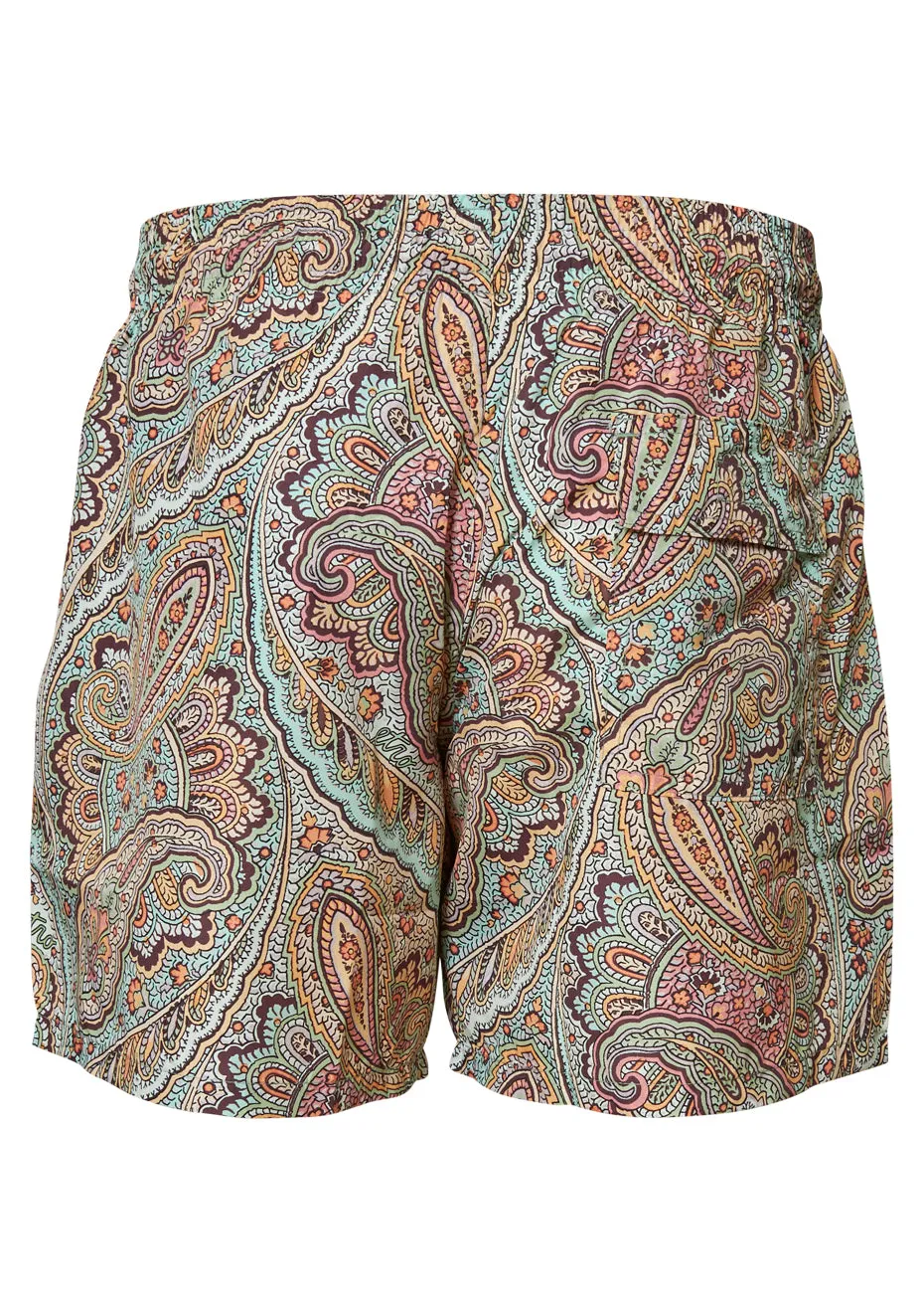 Light Turquoise Swim Shorts