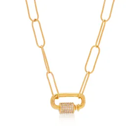 Luca Lock Necklace