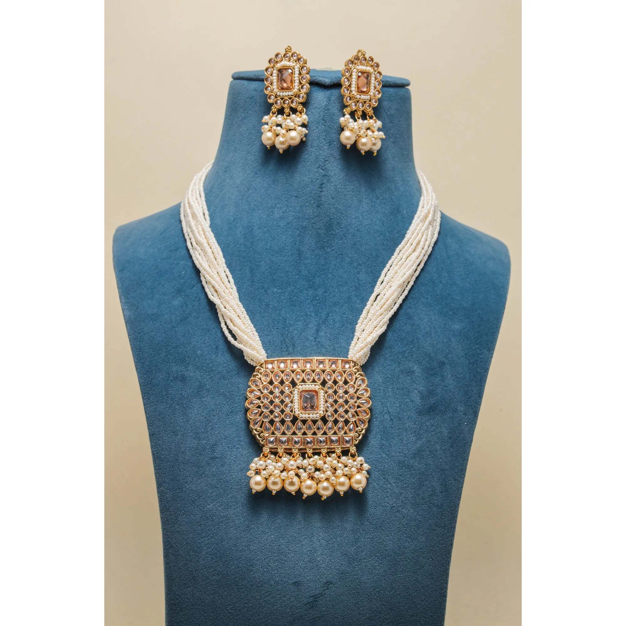 MAHIRA POLKI  MALA FULL SET