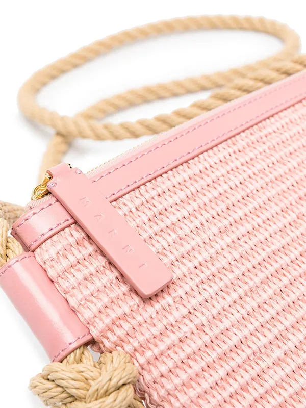 Marcel Summer Bag Rope Shoulder in Pink