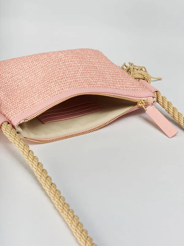 Marcel Summer Bag Rope Shoulder in Pink