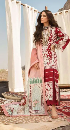 Maroon Luxurious Sober Party Wear Salwar Kameez