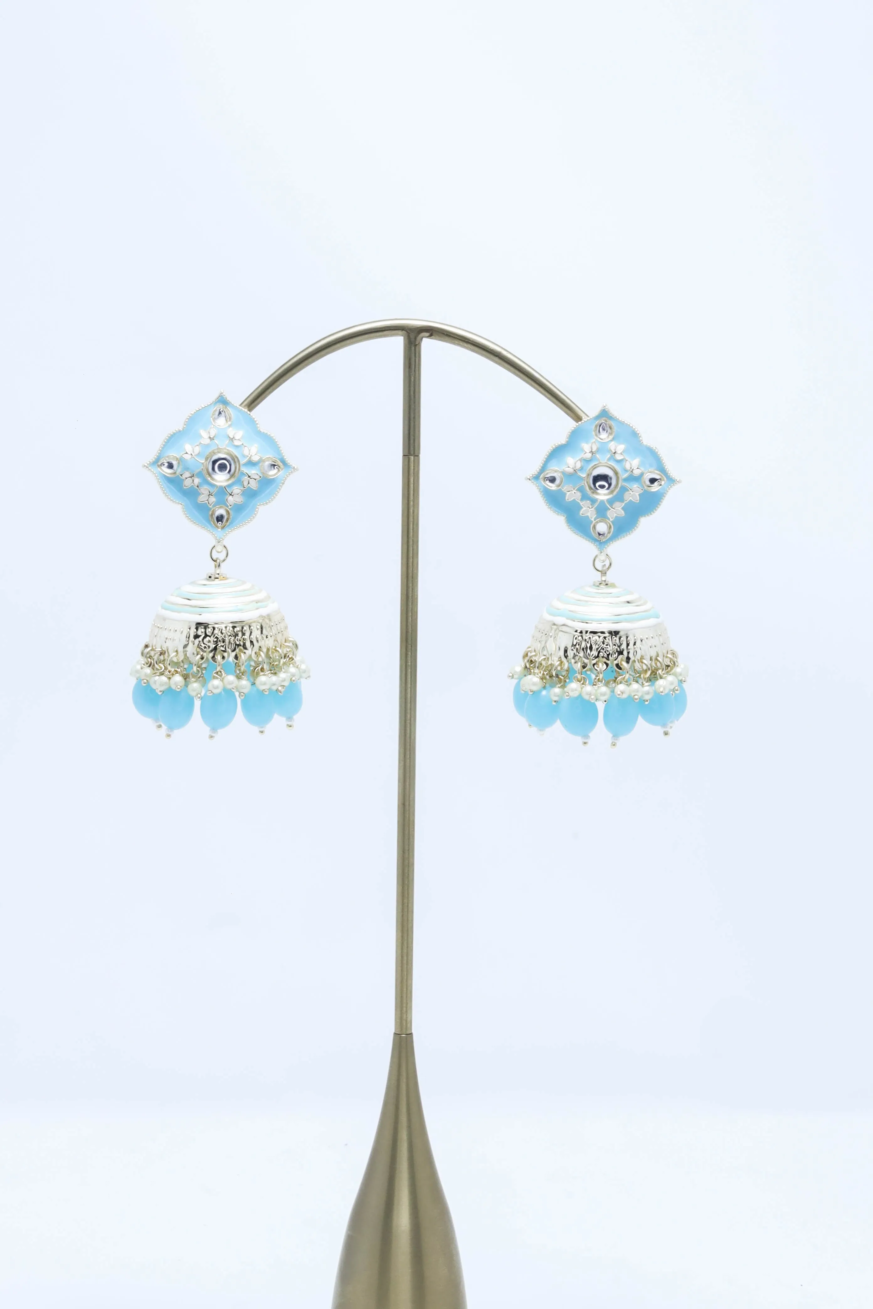 Nisha Meenakari Earrings