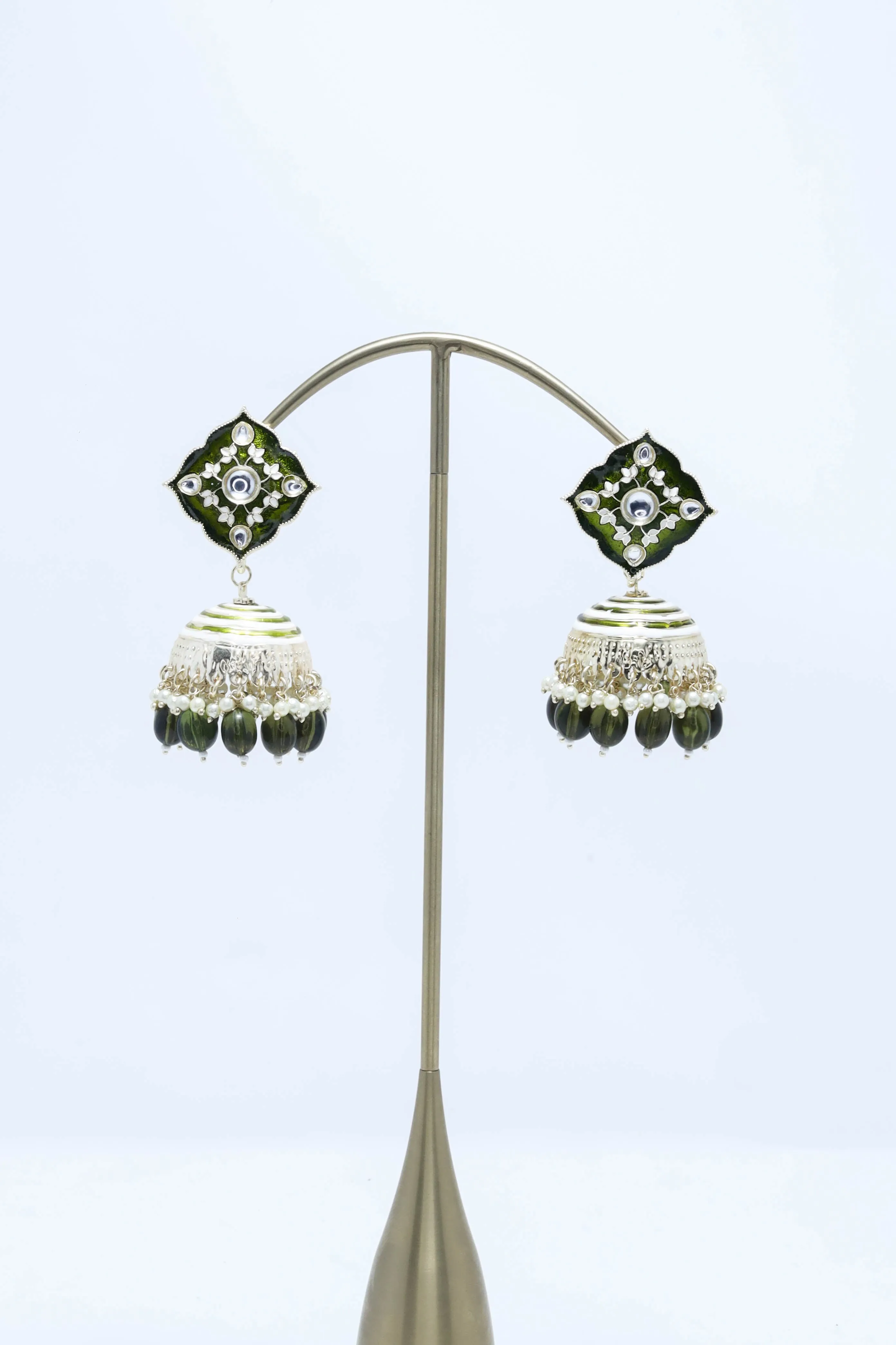 Nisha Meenakari Earrings