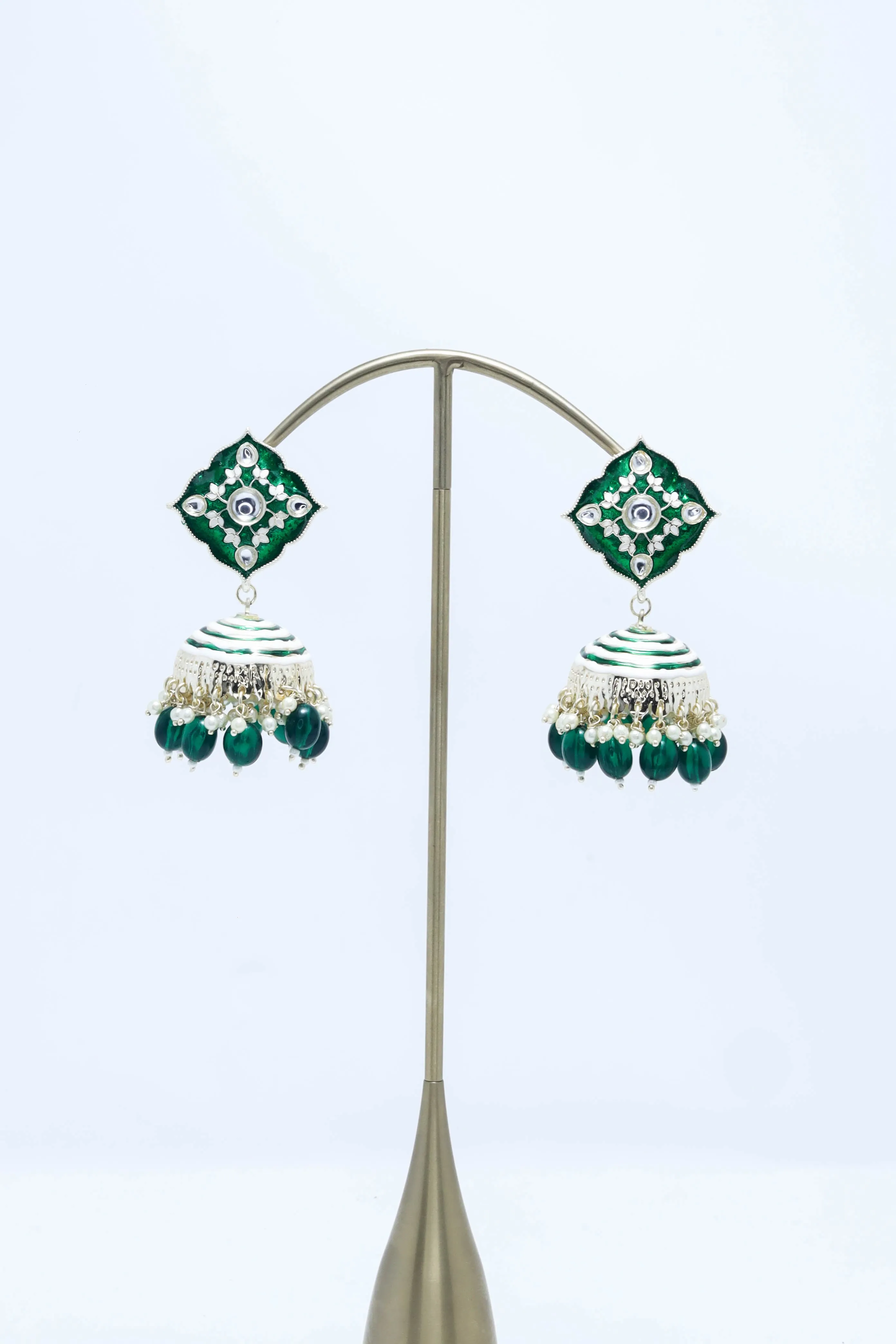 Nisha Meenakari Earrings