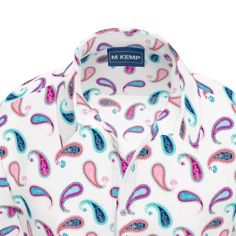 Paisley Passion Mens Short Sleeve Shirt