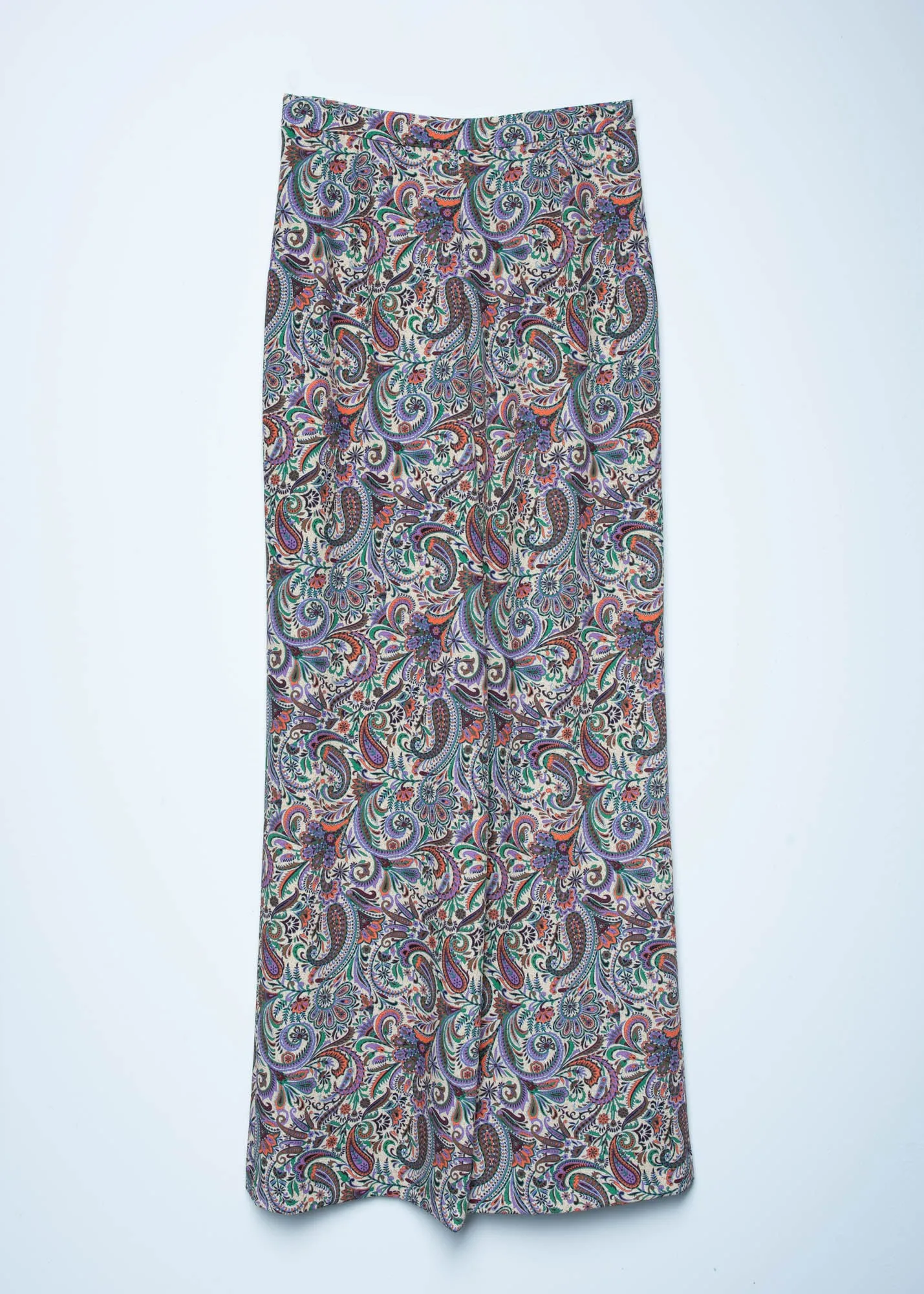 Pantaloni con stampa Paisley