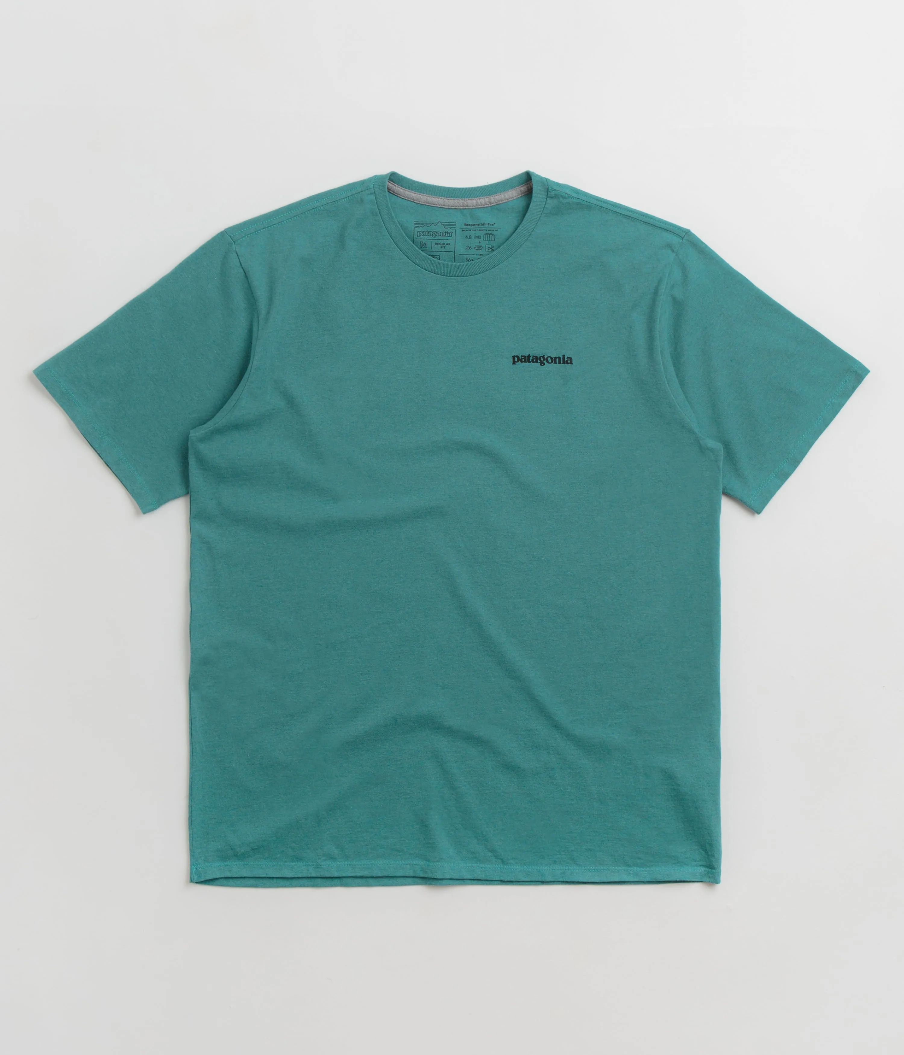 Patagonia P-6 Logo Responsibili-Tee T-Shirt - Belay Blue