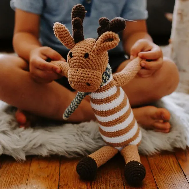 Pebble Stuffed Animal - Moose