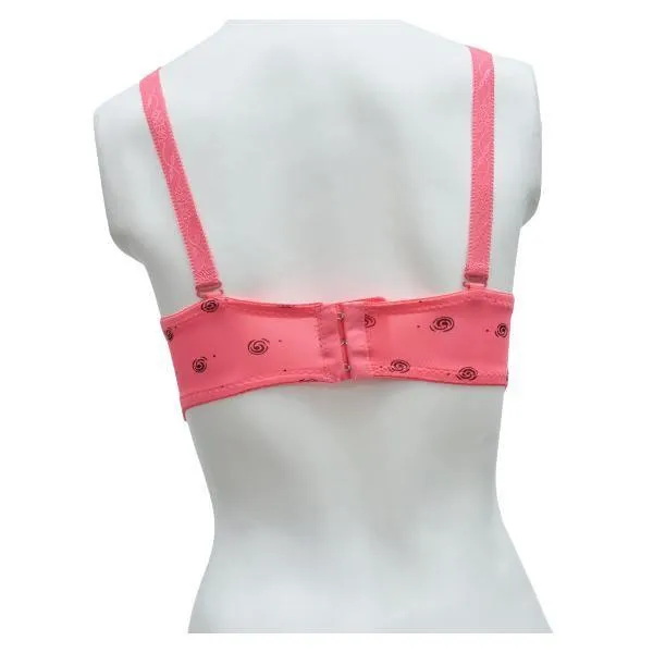 Roses Demi Cup Push-up Bra