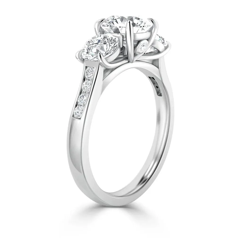 Simone - 18ct White Gold - Round